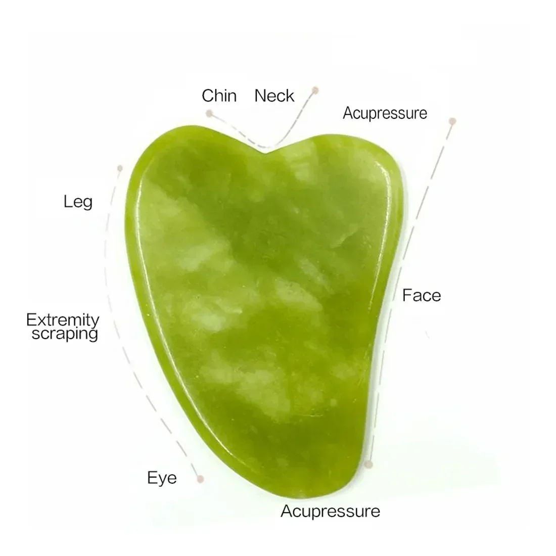 Pedra Gua Sha Tradicional Premium